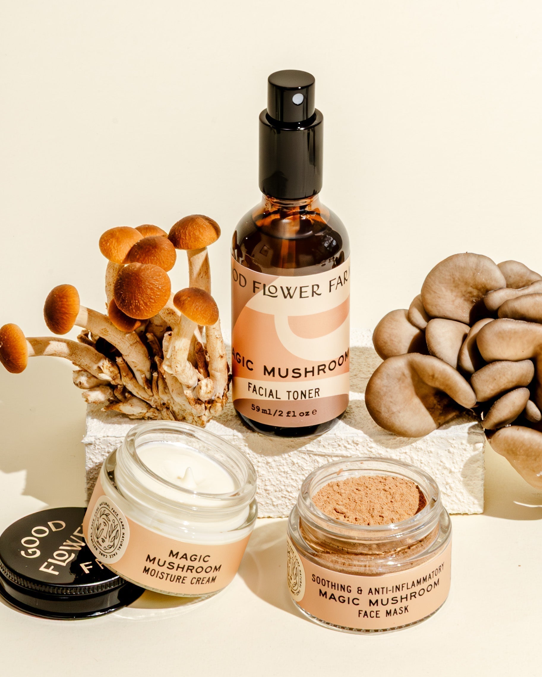 Mushroom Skincare Collection - Good Flower Farm