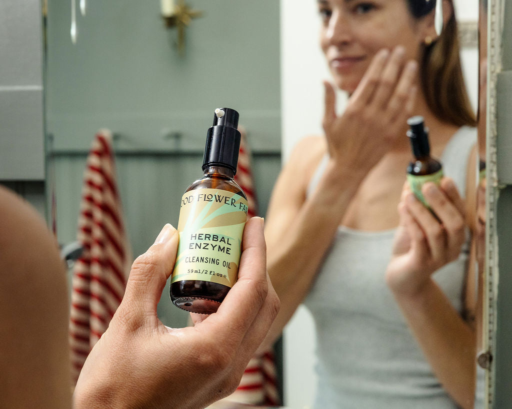 Good Flower Farm Herbal Enzyme Cleansing Oil