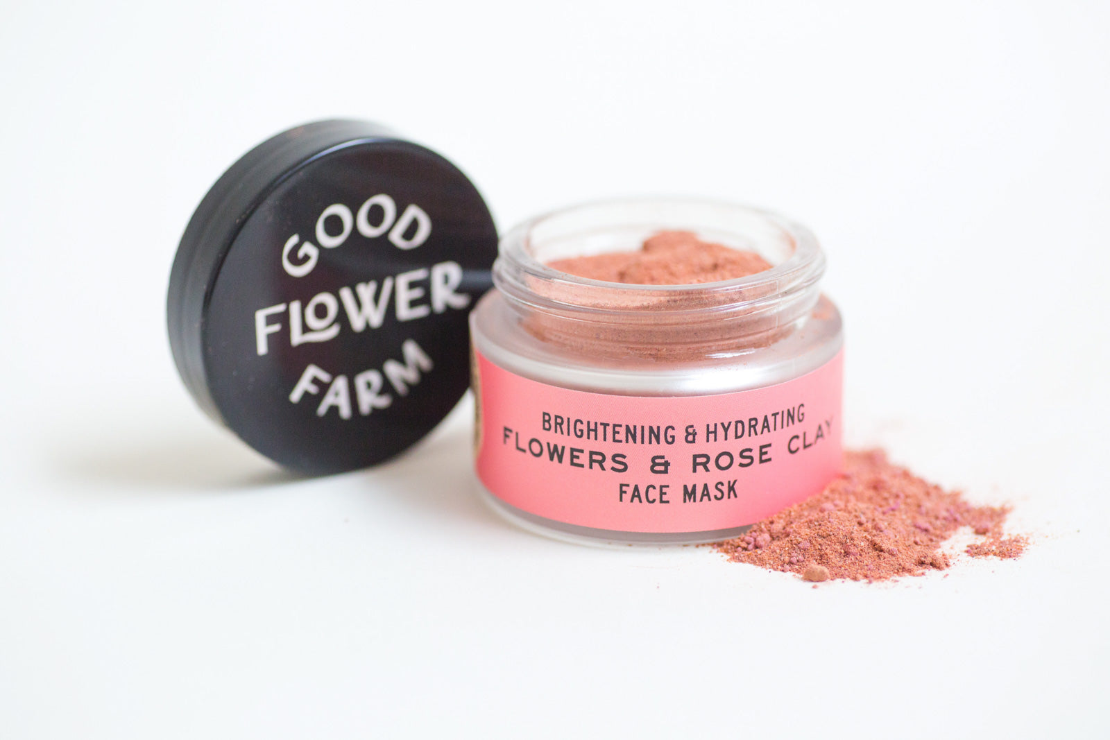 Flowers & Rose Clay Botanical Face Mask by Good Flower Farm