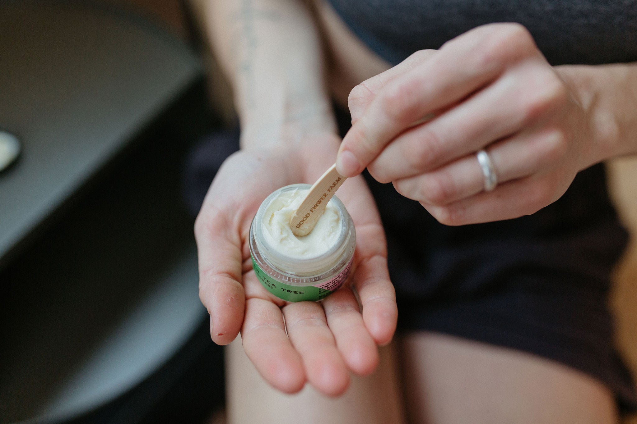 Natural Deodorant Jar | Lavender Tea Tree | Baking-soda & aluminum