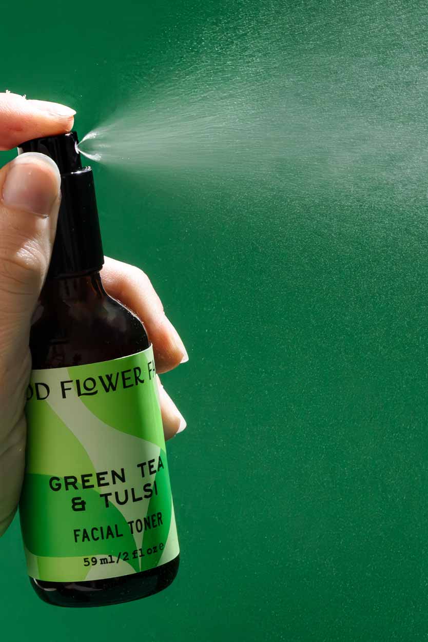 Green Tea & Tulsi Facial Toner