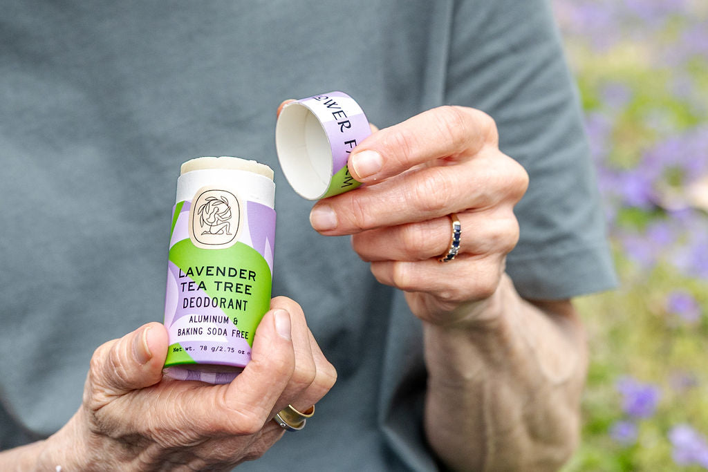 tea tree and lavender mix Natural Deodorant | Lavender Tea Tree | Baking-soda & aluminum-free