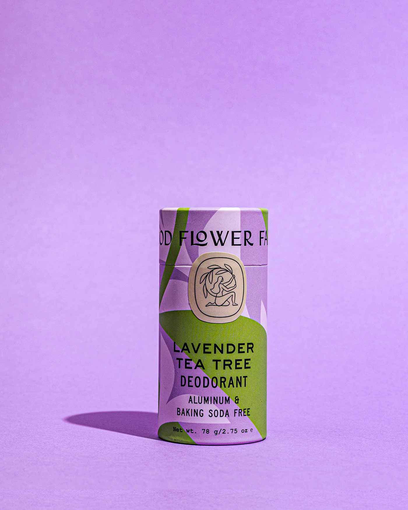 Lavender Tea Tree Deodorant Plastic-Free Tube