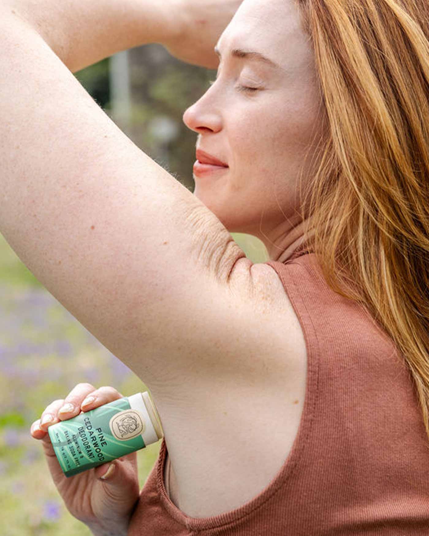 Pine Cedarwood Deodorant Plastic-Free Tube