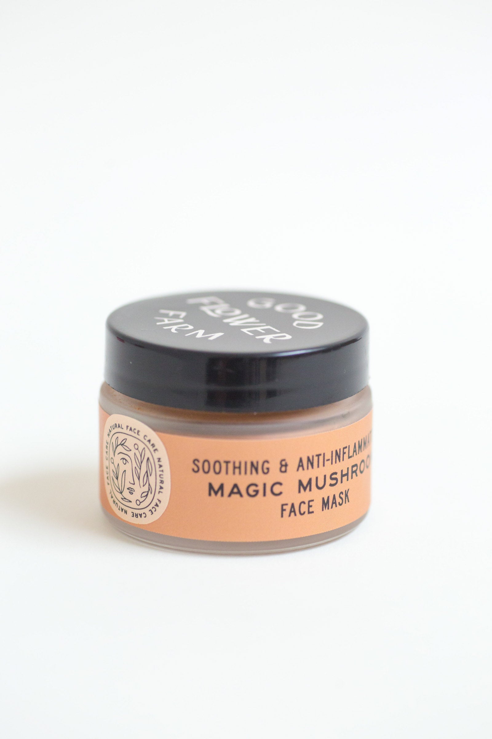 Magic Mushroom organic botanical clay face mask by Good Flower Farm