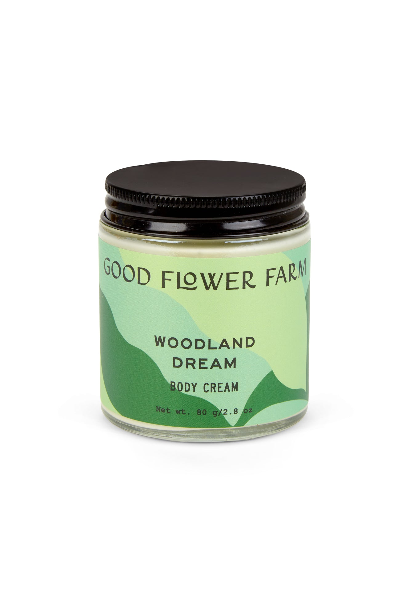 Woodland Dream Organic pine and cedarwood moisturizing body cream by Good Flower Farm