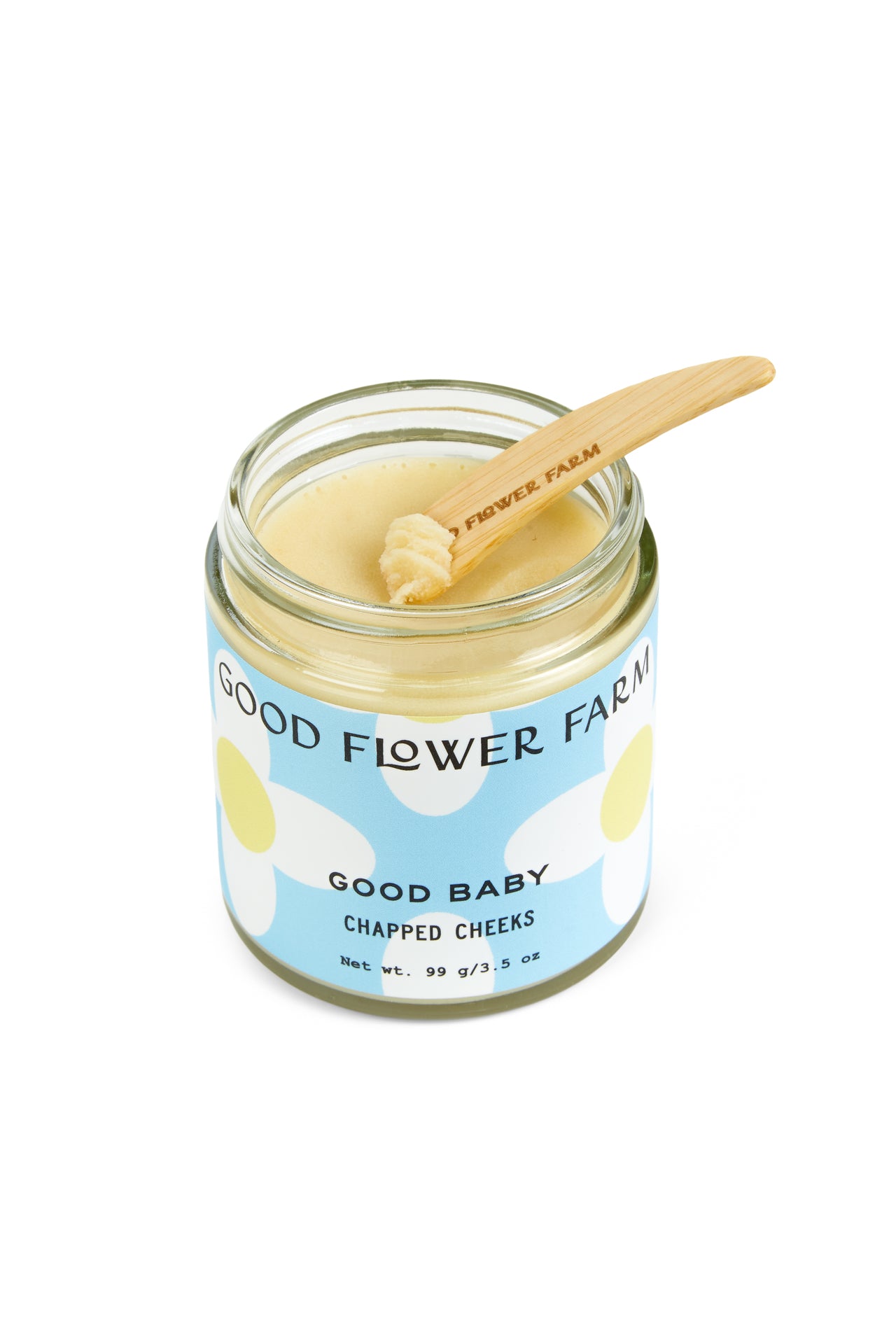 Organic herbal baby diaper balm by Good Flower Farm 